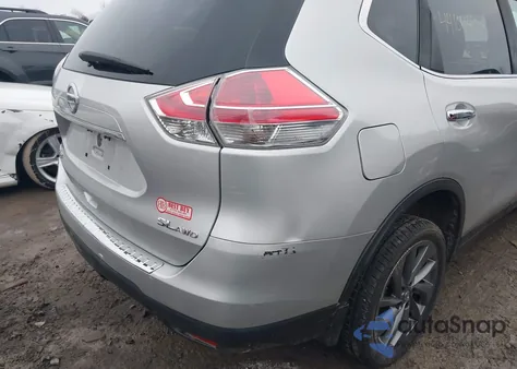 2016 Nissan Rogue Sl from USA, damaged, VIN 5N1AT2MV3GC784109